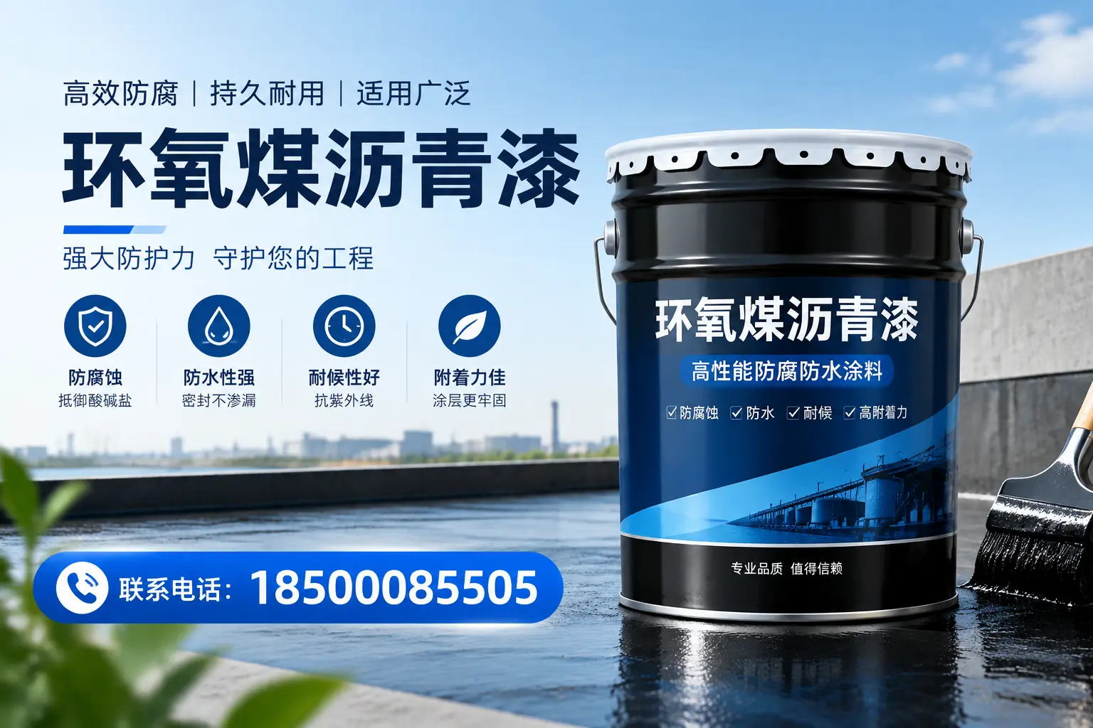 环氧煤沥青漆的施工方法详解，助力鄂州企业高效完成项目